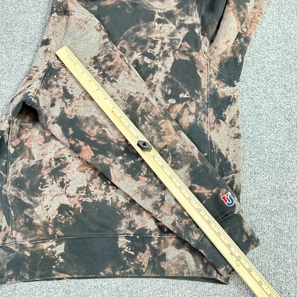 UNDFTD Sweatshirt M Black Tie Dye Embroidered Can't Lose - Picture 6 of 7